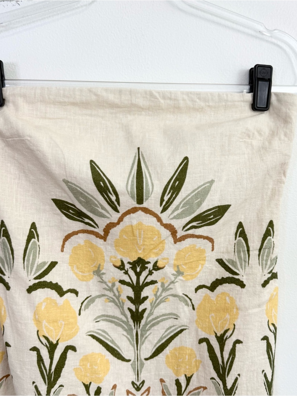 Abercrombie & Fitch Scarlett Strapless Linen Blend Skort Dress Floral Print MT - Picture 3 of 7